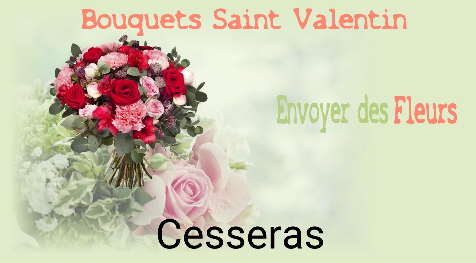 Roses de Saint-Valentin livrées à Cesseras